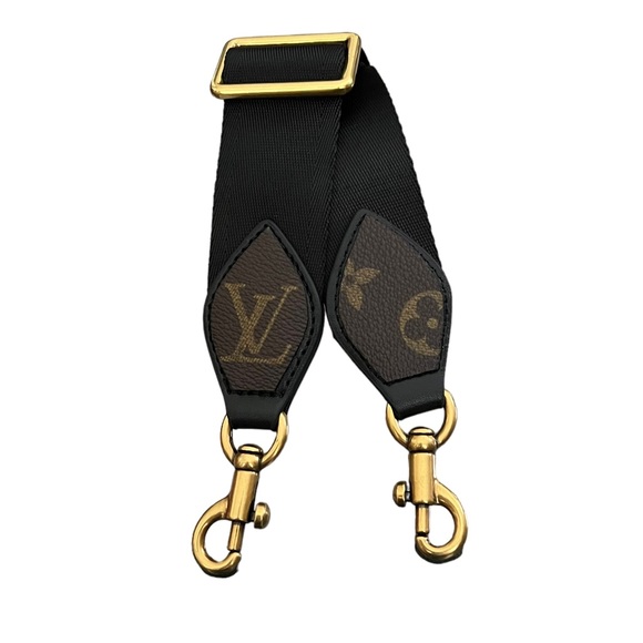 New Custom Replacement Purse Crossbody Strap Made With Authentic LV Canvas - Picture 1 of 5